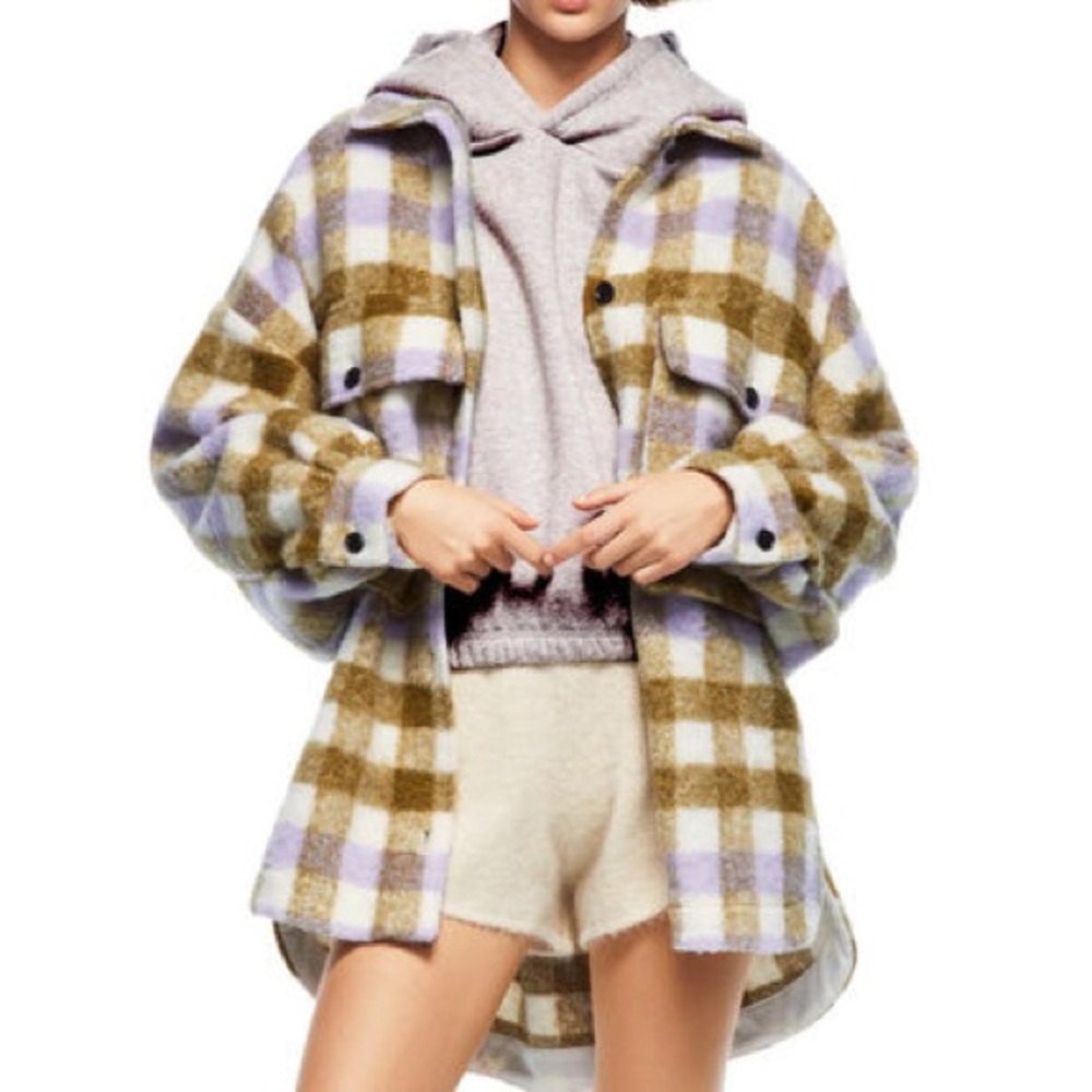 Oversized flannel